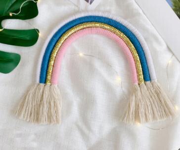 Kids Room Rainbow Hanging Decoration Rainbow Wall Hanging Decor