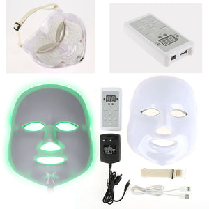 7 Colors LED Facial Mask - Your At-Home Skin Photon Therapy