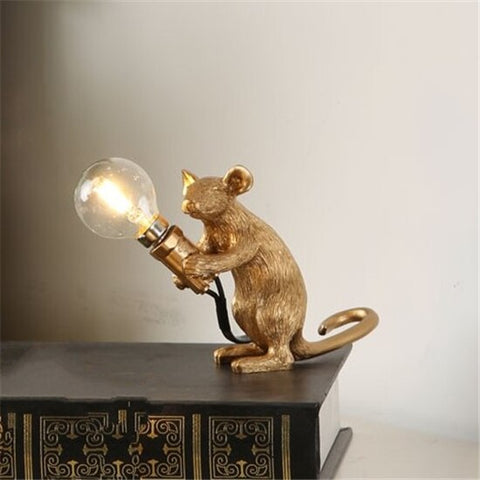 Image of Mouse Resin Table Lamps