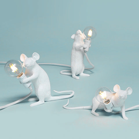 Image of Mouse Resin Table Lamps