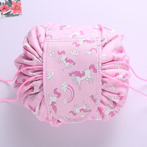 Image of Cosmetic Bag Professional Drawstring Makeup Case