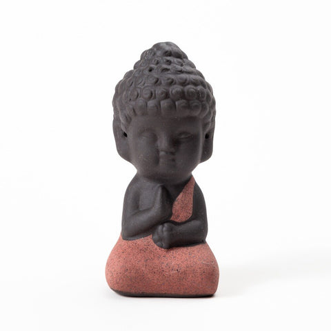 Image of Small Buddha Charm Figurine Jewelry Display Decoration