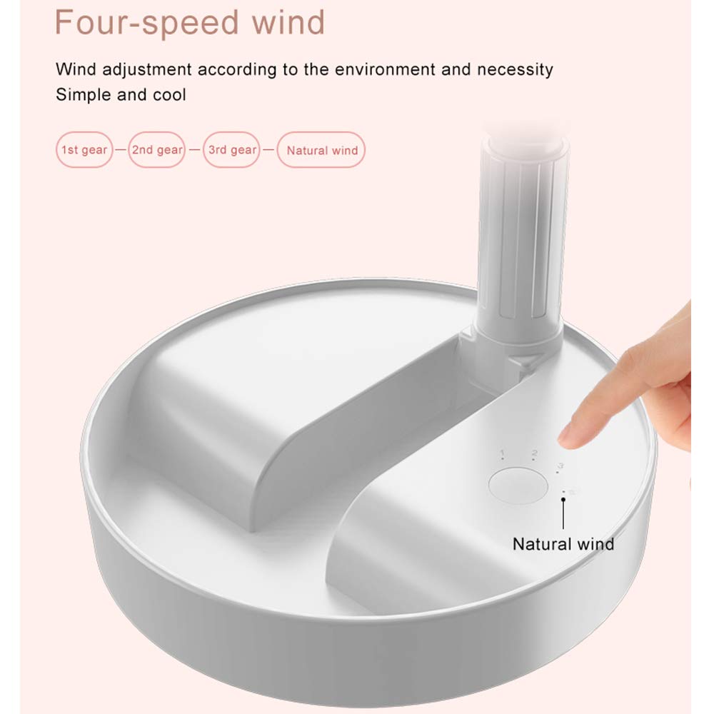 Telescopic Folding USB Charging Fan