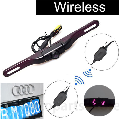 Image of License Plate Mounted Reverse Camera