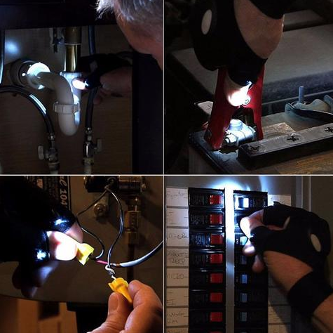 Image of Magic LED Flashlight Glove