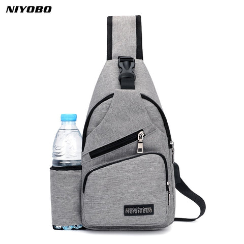 Image of Sling Bag with USB Charging Port