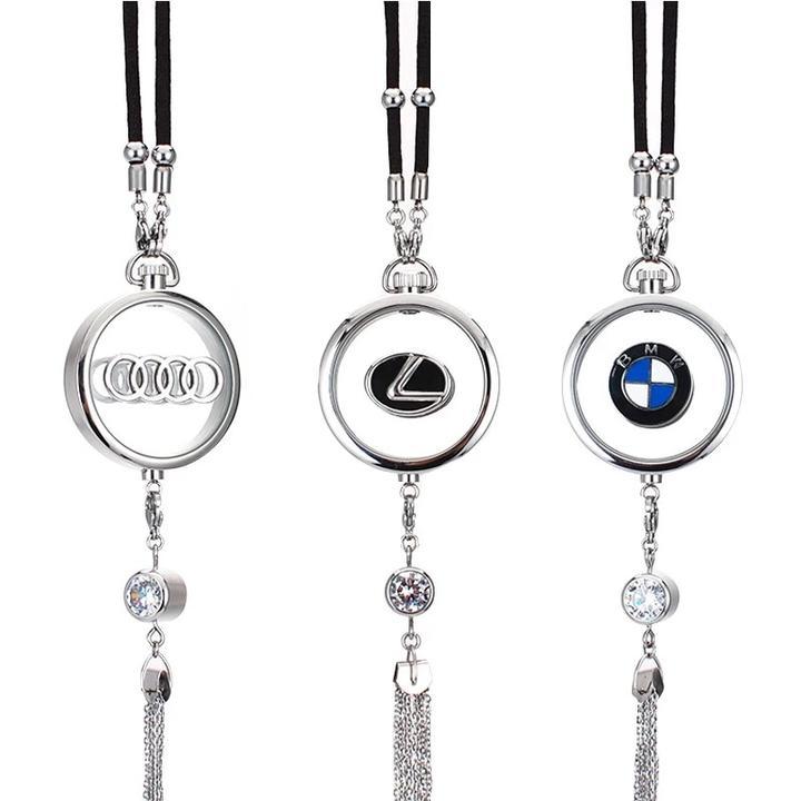 Car Air freshener Perfume Bottle Auto Diffuser DIY Logo