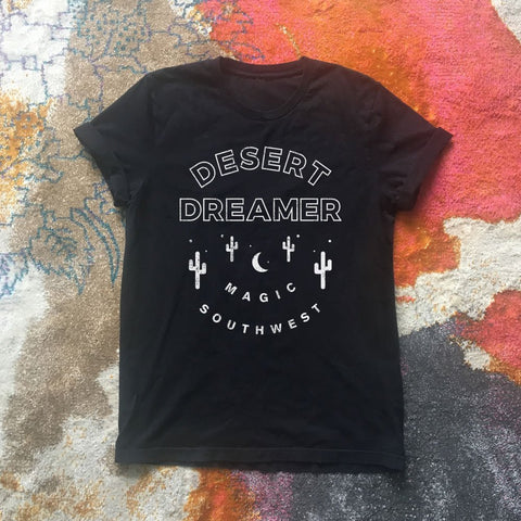 Image of Cactus tshirts Summer Short Sleeved Cotton Printed Tees