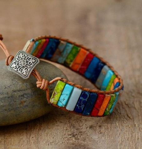 Image of Color Burst Positivity Bracelet