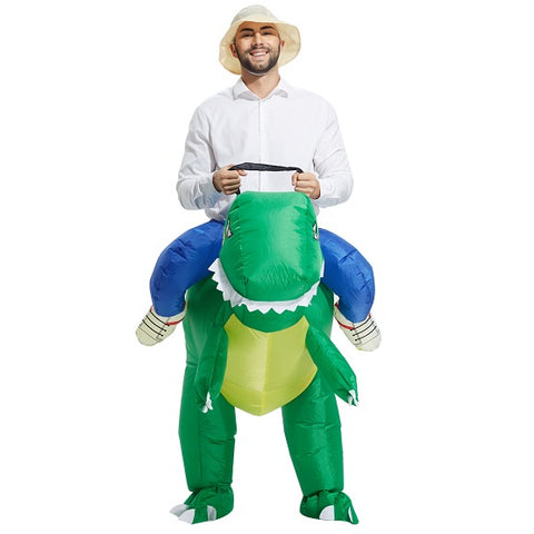 Image of Inflatable Dinosaur Costume