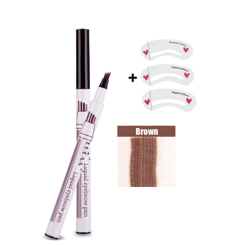 Image of Women Makeup Sketch Liquid Eyebrow Pencil