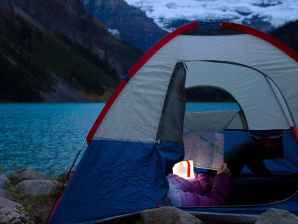 waterproof, inflatable Solar lantern