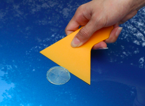 Image of Rubber Scraper Glue Shovel