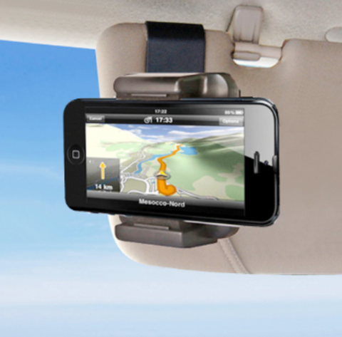 Image of Sun Visor Phone Holder
