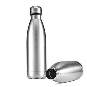 750ml Sports Wall Water Bottle Simple Non Insulated Stainless Steel