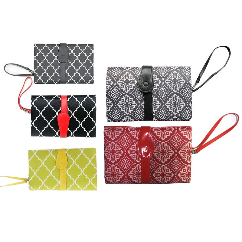 Foldable Changing Pad and Diaper Bag