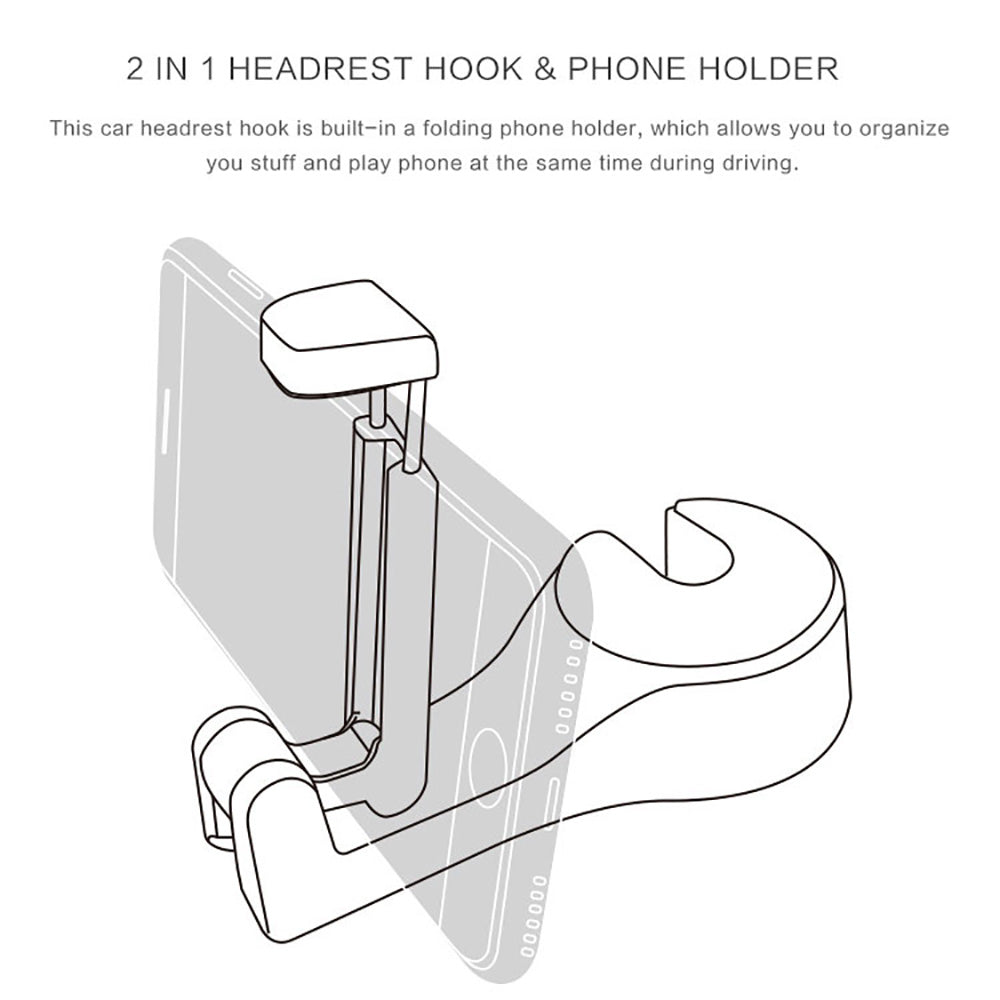 Car Headrest Hook