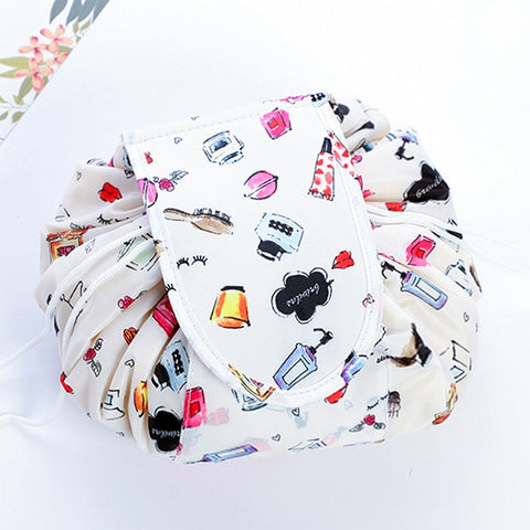 Image of Cosmetic Bag Professional Drawstring Makeup Case
