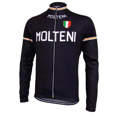Image of Retro Molteni Arcore Long Sleeve Cycling Jersey