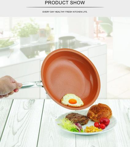 Image of NON-STICK COPPER FRYING PAN