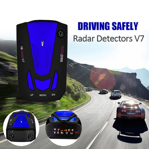 Image of 360 Degree Laser/Radar Detector With Voice Alert Warning