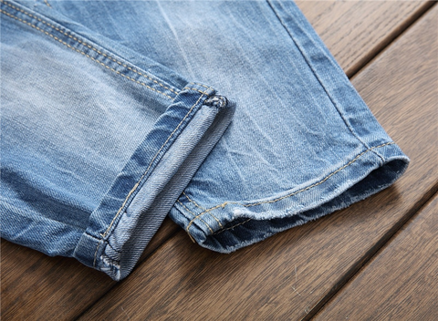 Image of Santa Monica Ripped Washed Premium Denim