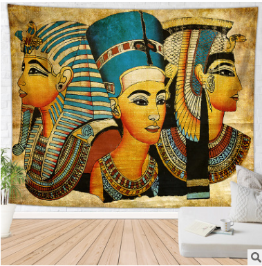 Image of Abstract Art Tapestry Egypt Style