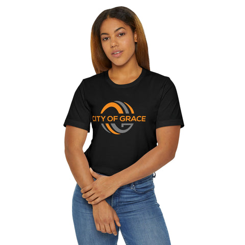 Image of Back Day One City of Grace Unisex Jersey Center Chest
