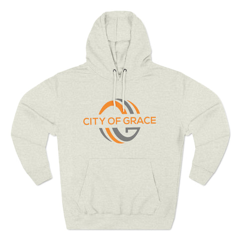 Image of City Of Grace Three-Panel Fleece Hoodie