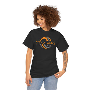 City of Grace Tee Shirt Center Chest