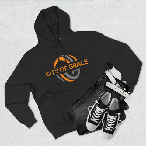 Image of City Of Grace Three-Panel Fleece Hoodie