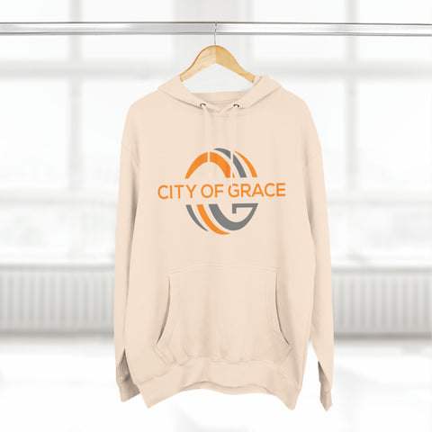 Image of City Of Grace Three-Panel Fleece Hoodie