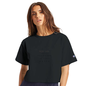 Women's Cropped Heritage Crewneck T-Shirt | Champion T453W