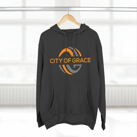 Image of City Of Grace Three-Panel Fleece Hoodie