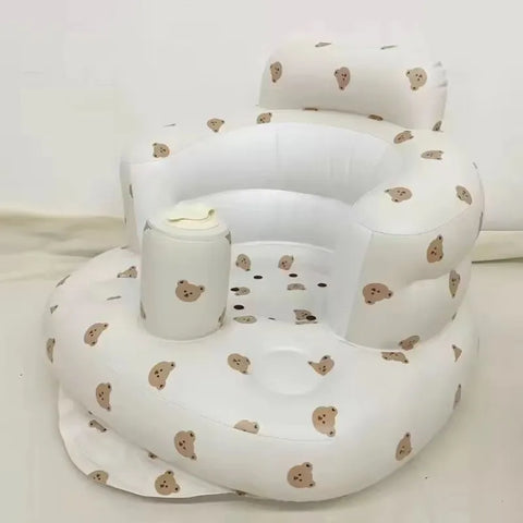 Image of Inflatable Baby Chair for Dining & Bath