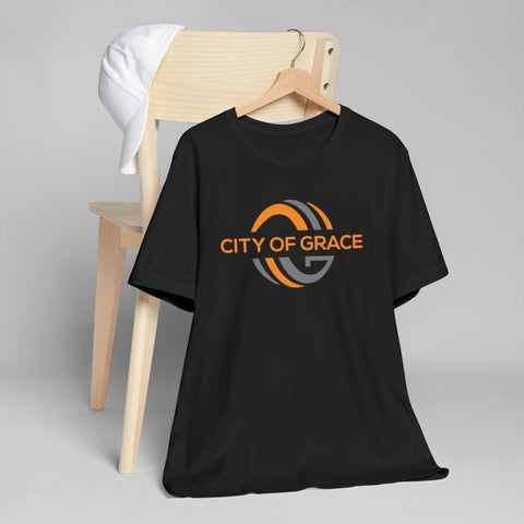 Image of City of Grace Unisex Jersey Center Chest