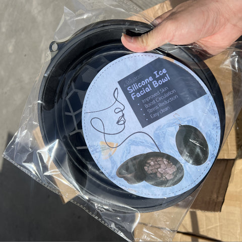 Image of Collapsible Silicone Ice Basin