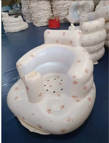 Image of Inflatable Baby Chair for Dining & Bath