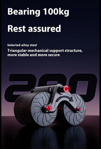 Image of Automatic Rebound Abdominal Wheel