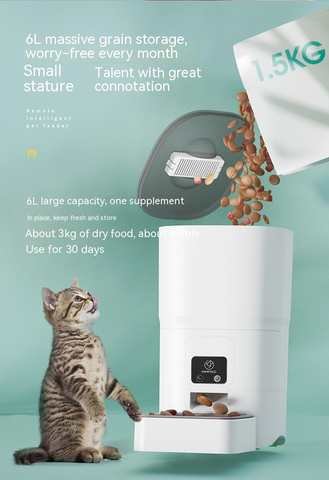 Image of 6L Automatic Pet Feeder