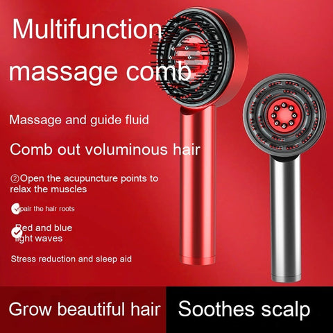 Image of Fluffy Comb Scalp Massager Infrared Hair Care And Beauty