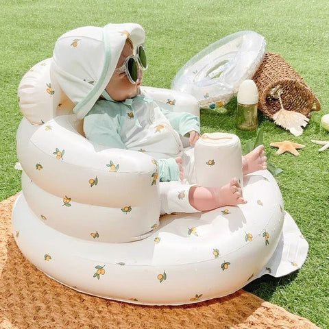 Image of Inflatable Baby Chair for Dining & Bath