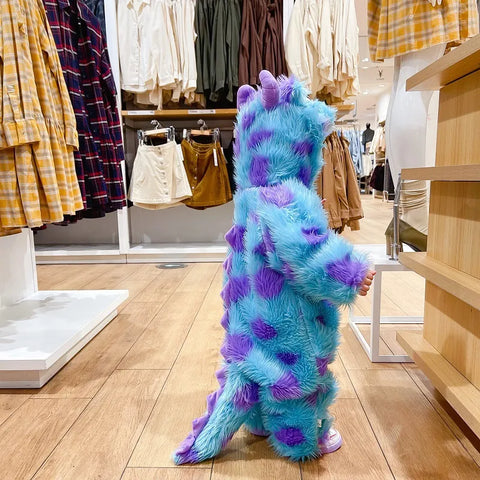 Image of Cute Animal Baby Jumpsuit With Hooded Zipper