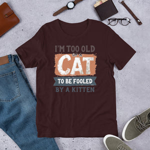 Old Cat Unisex t-shirt