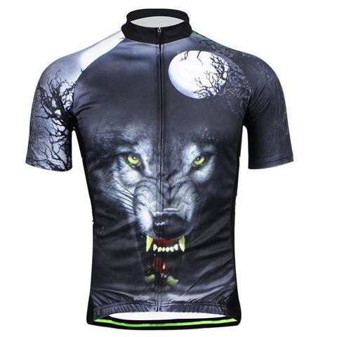 Image of HOT Wolf Men Cycling Jersey