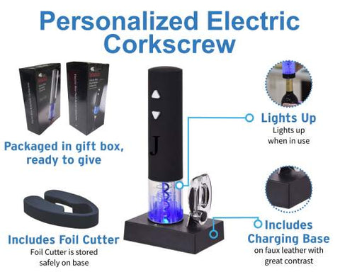 Image of Electric Corkscrew Wine Opener