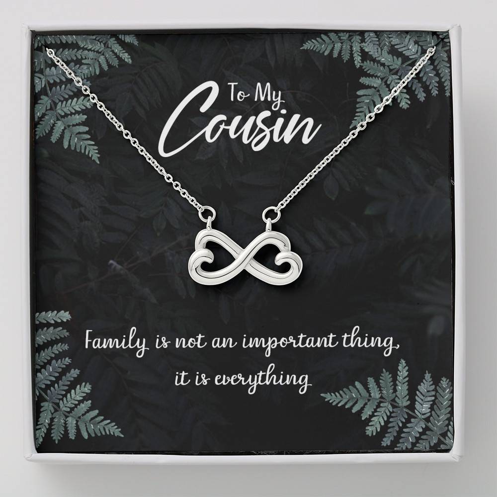 To My Cousin, Family Is Not An Important Thing, It's...