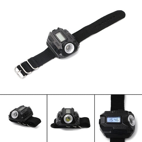 Image of RECHARGEABLE FLASHLIGHT TACTICAL WATCH