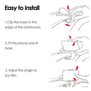GPS Navigation Dashboard Phone Stand