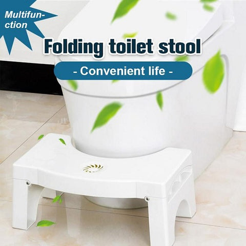 Image of Folding Multi-Function Toilet Stool